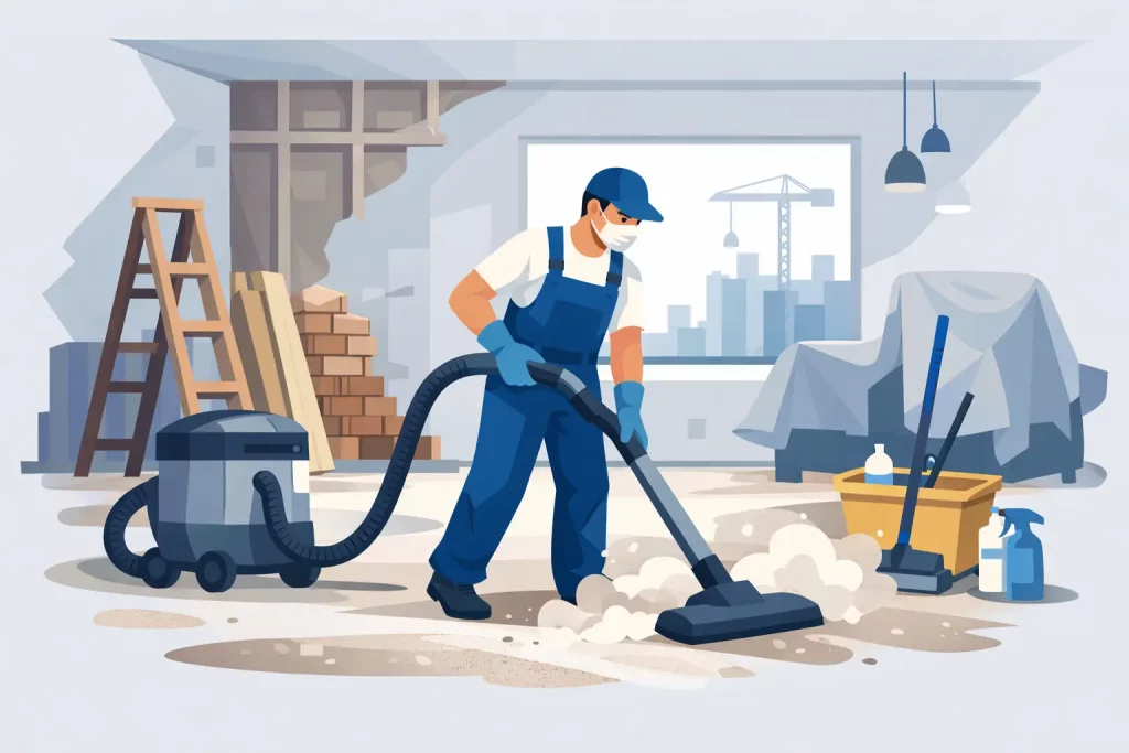 Can Professional Cleaners Remove Construction Dust?