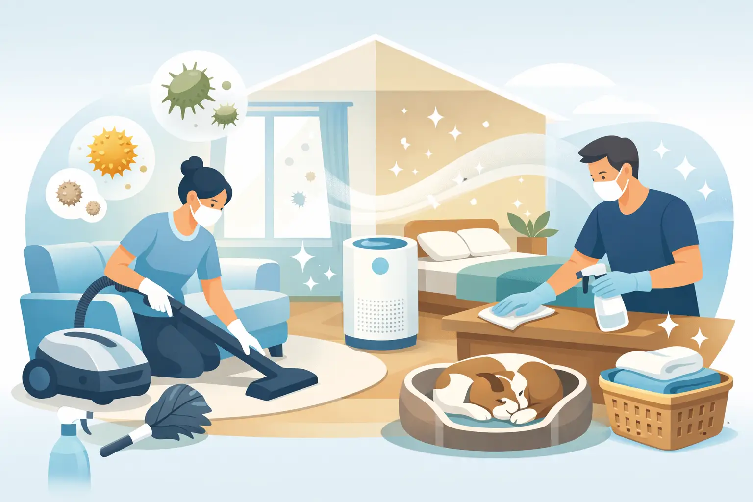 Deep Cleaning for Allergy Sufferers at Home