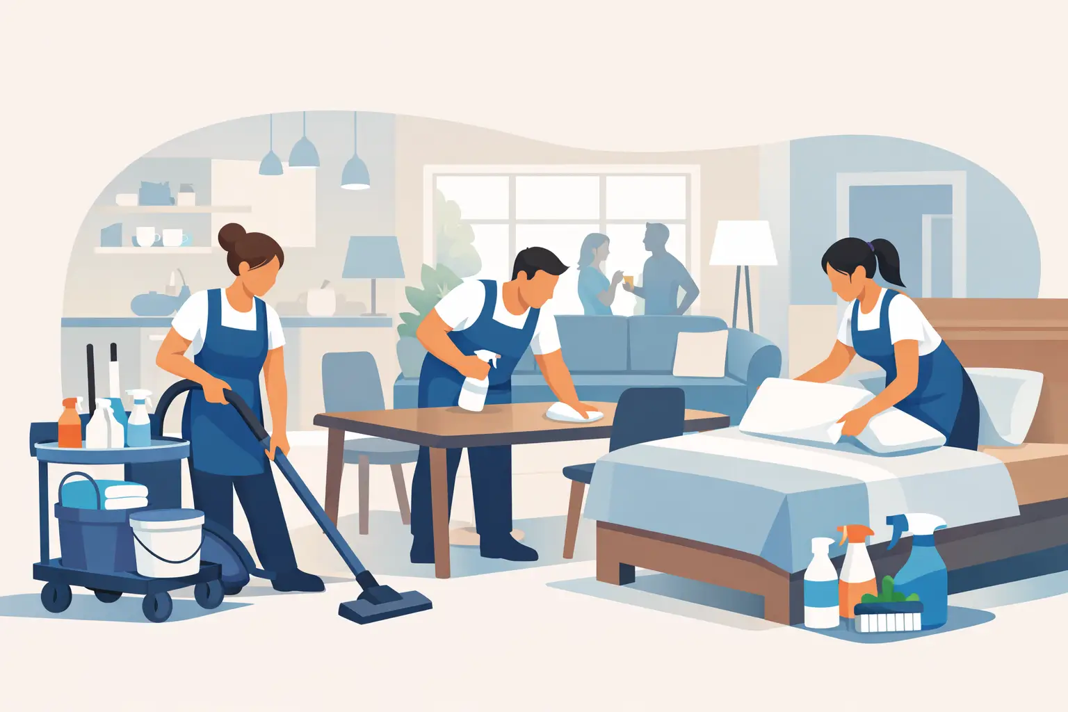 Professional Cleaning for Shared Apartments