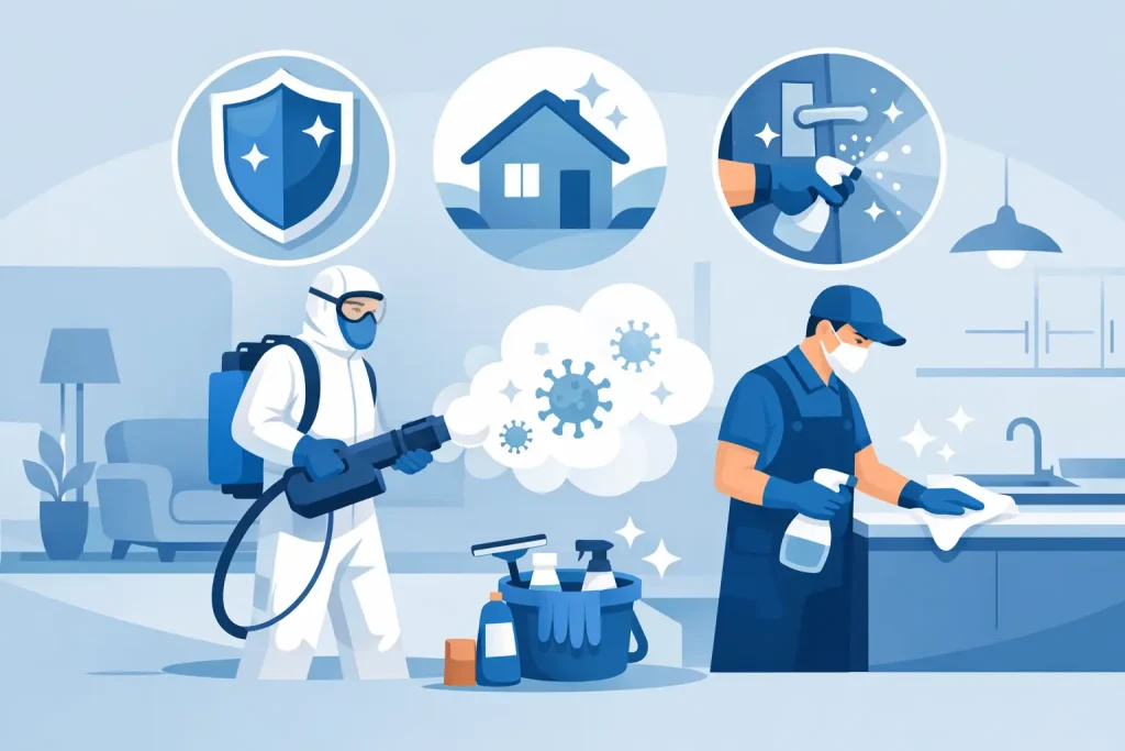 What Is Included in Home Disinfection Services?